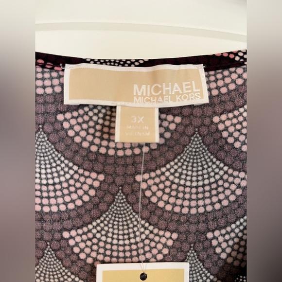 NWT Michael Kors Patterned Women's Dress - Picture 2 of 4